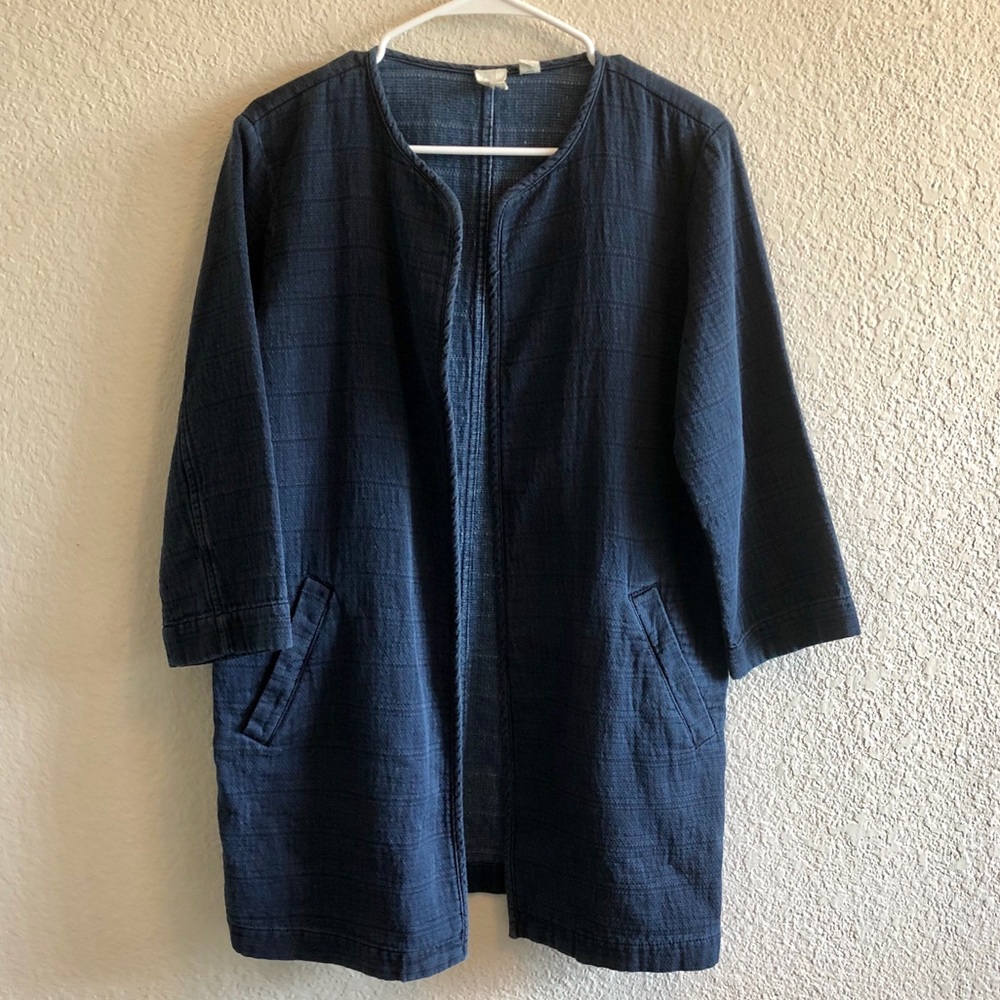 Eileen Fisher S Open Front Jacket